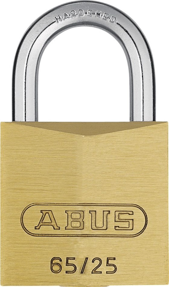 ABUS H65/25 C Messing Hangslot