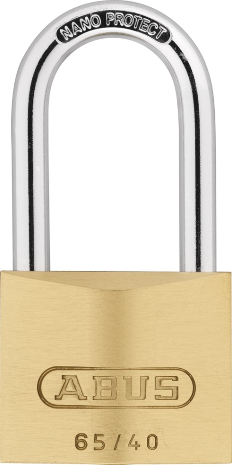ABUS H65/40HB40 C Messing Hangslot