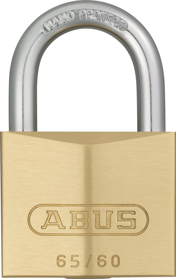 ABUS H65/60 C Messing Hangslot
