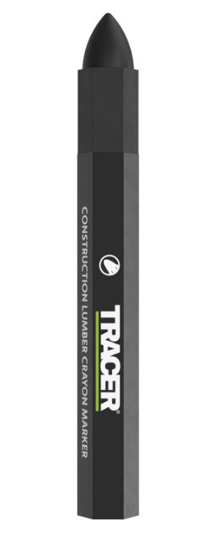 Tracer ACM1 Constructie Krijtmarkers Zwart - 12 stuks