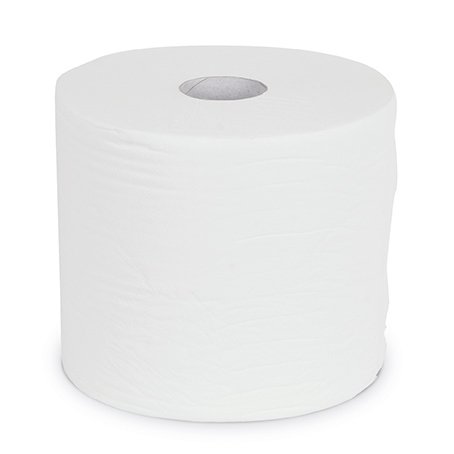 Agealube 25.3408 Papier Rol WIT 2-laags (24 cm x 380 m), 2 stuks