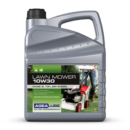 Agealube 4A04.01.005 Lawn Mower 10W30 Motorolie voor grasmaaiers 5L