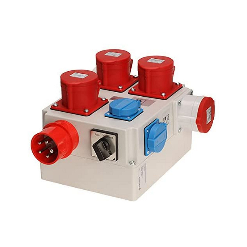 AirFlux AIR-40403 Simultaanstarter 230V/400V tot vier machines
