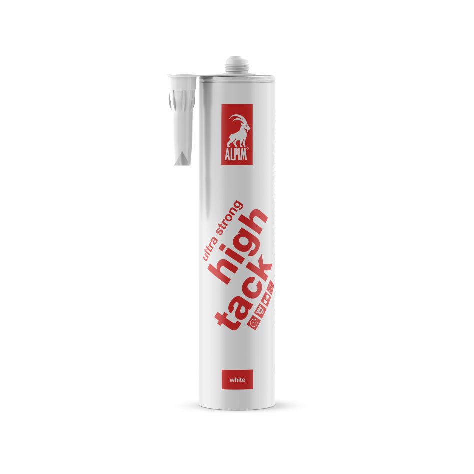 Alpim ALP002001 High Tack ultra strong lijmkit wit 290ml