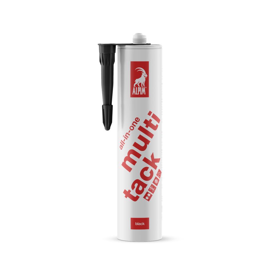 Alpim ALP002004 Multi Tack all-in one lijmkit universeel zwart 290ml