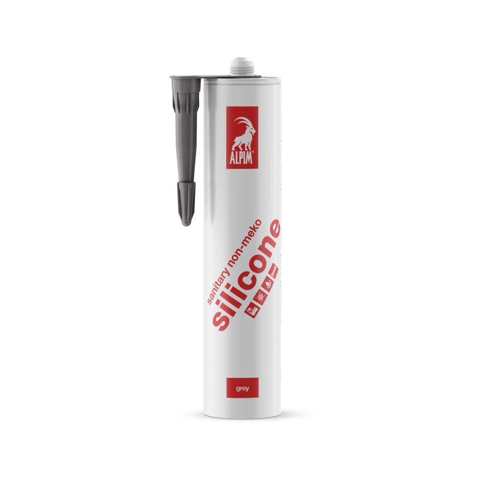 Alpim ALP002009 Silicone Sanitary MEKO-free grijs 310ml