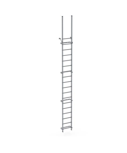 Altrex 202220 Everest Gevelladder zonder kooi klimhoogte 5.41-5.55