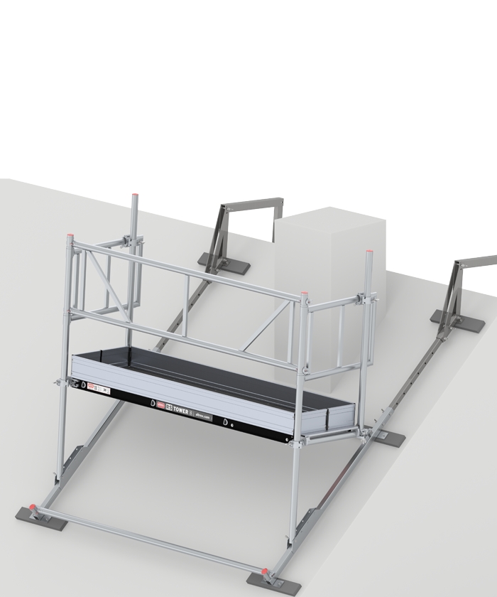 Altrex C500909 Schoorsteensteiger 0.75 x 3.05 mtr Enkel