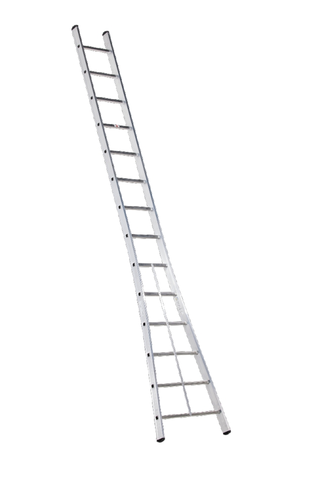 Altrex 515114 Kibo enkel uitgebogen ladder 1 x 14 treden