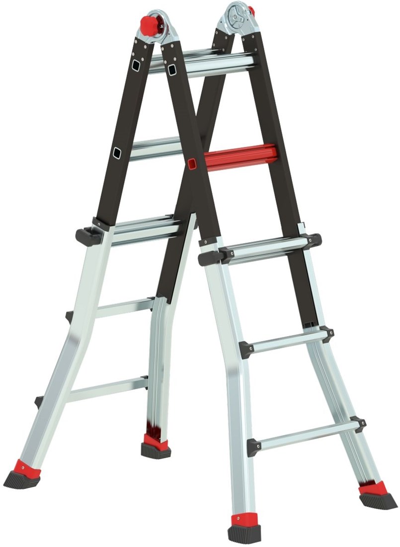 Altrex 503733 Varitrex Tele Pro+ 4x3 vouwladder