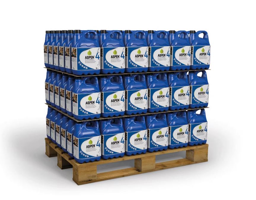 Aspen ASPEN4PLT108 Kant en klare Benzinemix 5 liter voor viertakt motoren 108 stuks