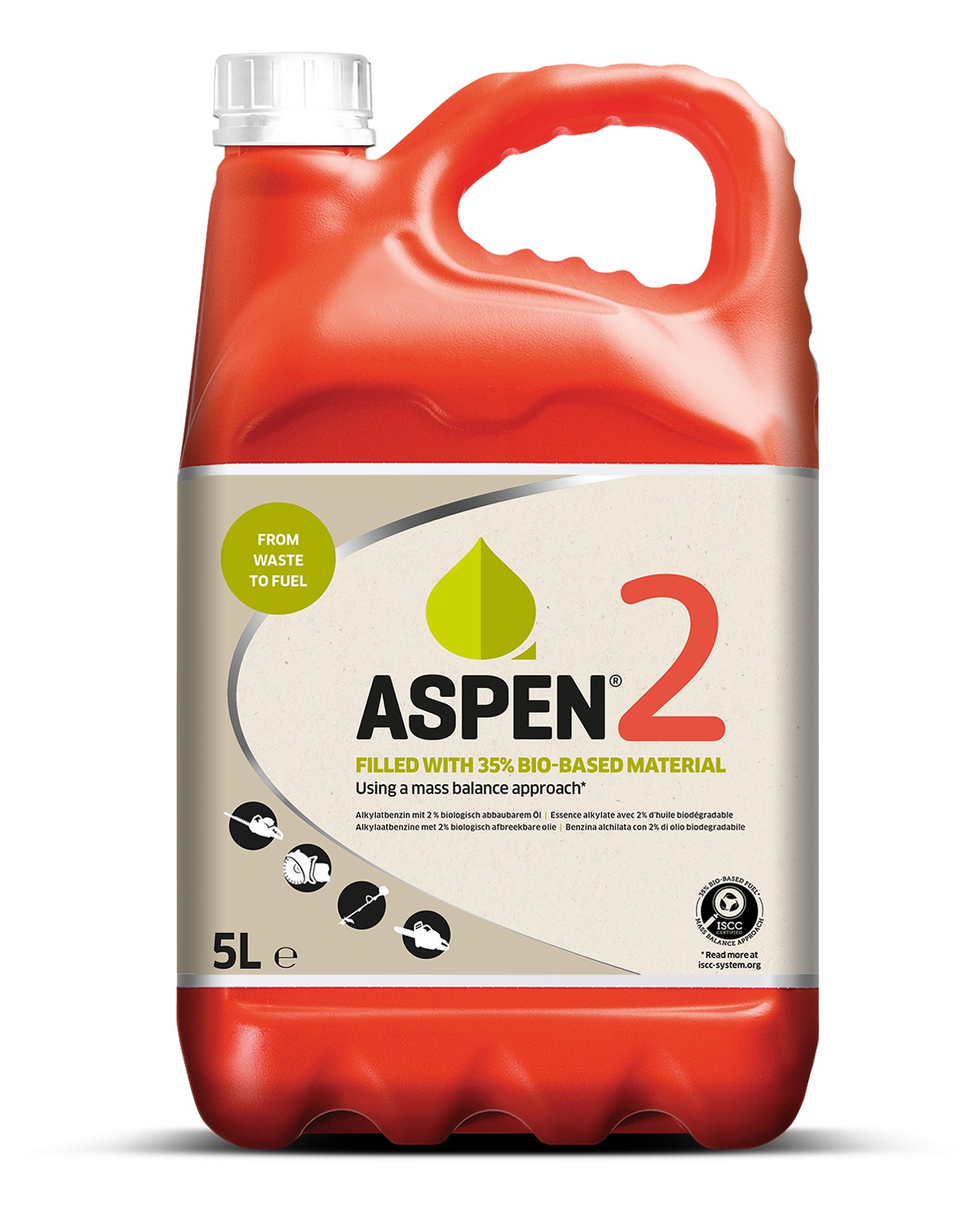 Aspen 100275 Houdbare brandstof BIO 35, 5 liter