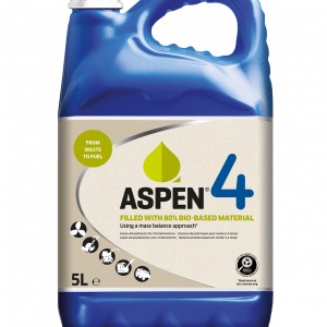 Aspen 100284 Houdbare brandstof BIO 80, 5 liter