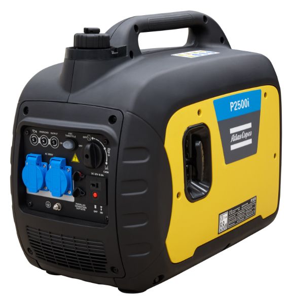 Atlas Copco 8170023367 P2500i Inverter Generator 2500W
