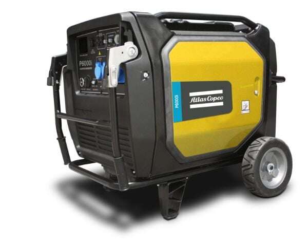 Atlas Copco 8170023370 P6000i Inverter Generator 6000W