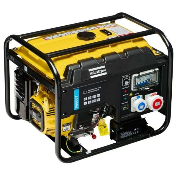 Atlas Copco 8170023105 P8000T Generator 6500W