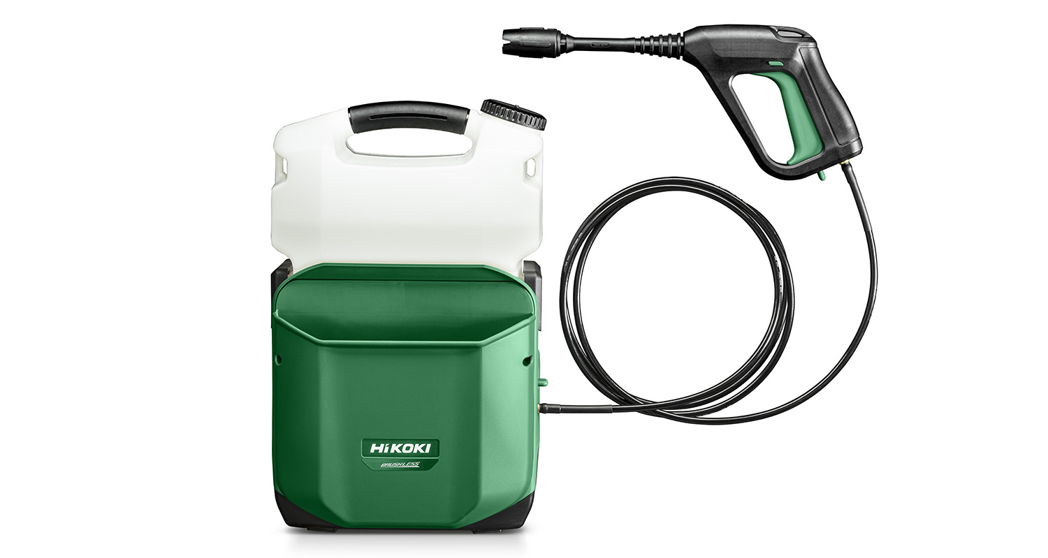 HiKOKI AW18DBLW4Z Accu hogedrukreiniger 20 bar 18V excl. accu's en oplader