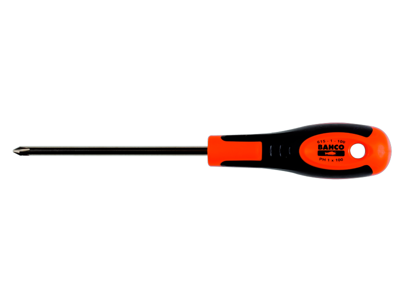 Bahco 615-0-75 Schroevendraaier voor Phillips schroeven