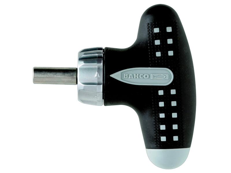 Bahco 808050TS Ratelschroevendraaier Stubby met T-greep