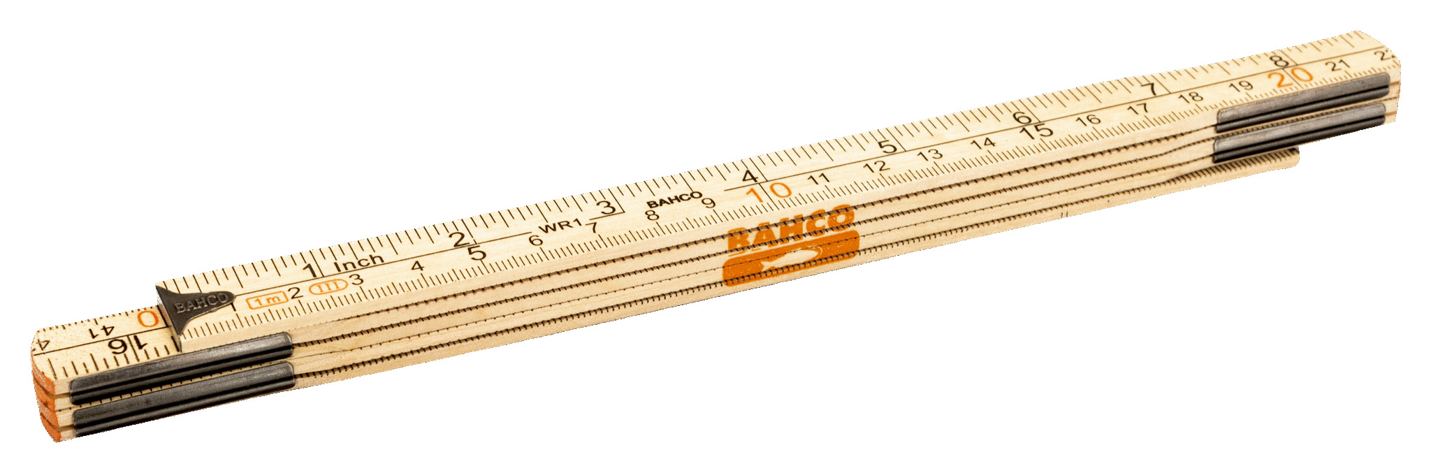 Bahco WR1 Duimstok metrisch/inch 1m