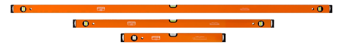 Bahco 416-SET-1 Waterpassen Set 600-1200-1800 mm