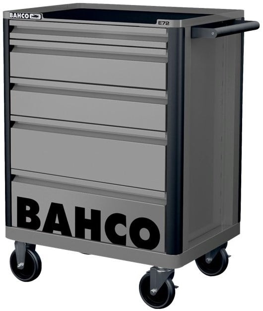Bahco 1472K5GREY Gereedschapswagen Grijs 5 Lades