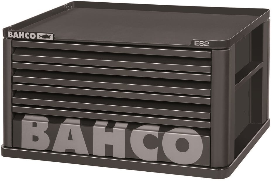 Bahco 1482K4BLACK Opzetkast Zwart 4 Lades