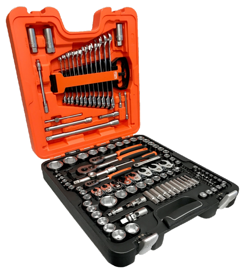 Bahco S137 Dopsleutelset 1/4", 3/8" en 1/2" - 137-delig