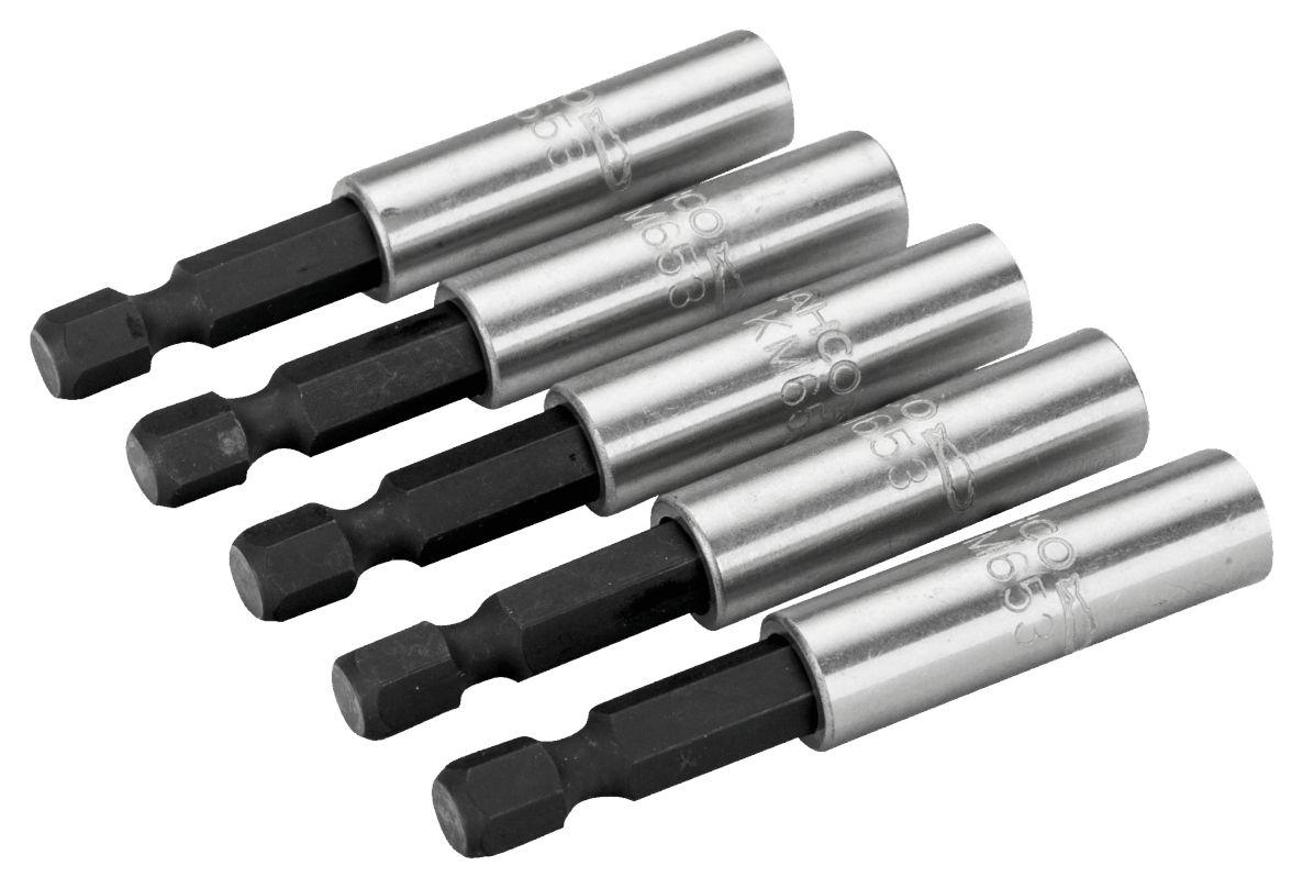 Bahco KM653-5P Bithouder 1/4 60mm 5 stuks