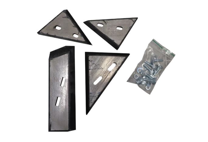 Baron 50463 Rubber Schraper Set voor Dwangmenger M110/F110/F120 ( 4 stuks )