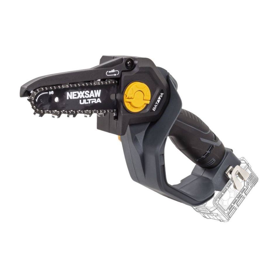 Batavia 7064322 Nexxsaw Ultra 18V brushless accu éénhand-kettingzaag 7'' excl. Accu en lader