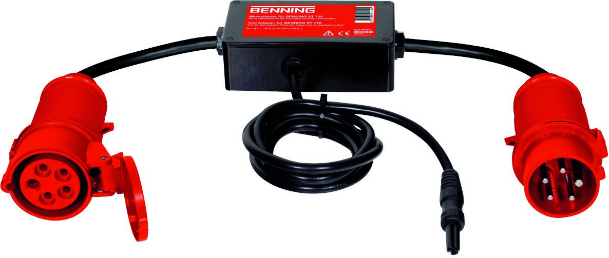 Benning 044140 Meetadapter driefase 16A CEE 5-polig (actief) ST 725