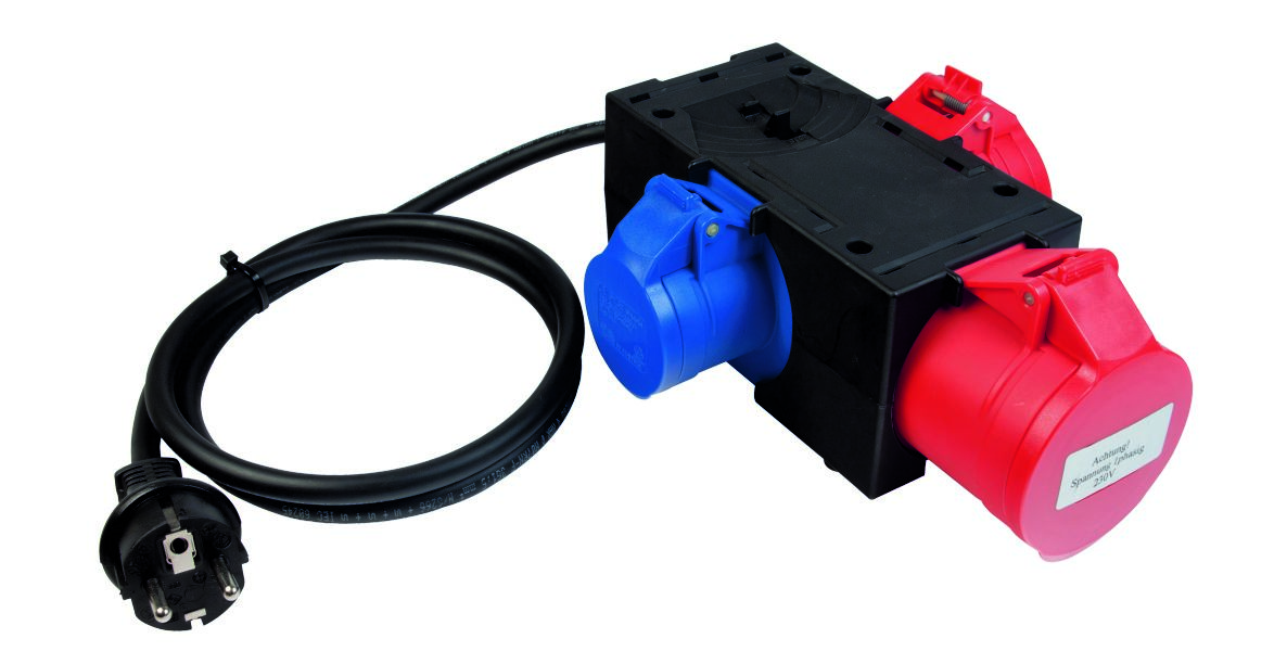 Benning 044147 Meetadapter 16/32A CEE 3/5-polig (passief) ST 710/725/755+/760+