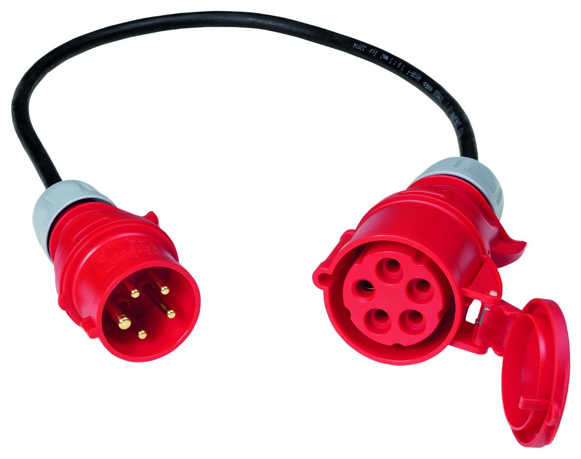 Benning 044163 Netadapterkabel CEE 16/32A 5P t.b.v. MA 4 Meetadapter