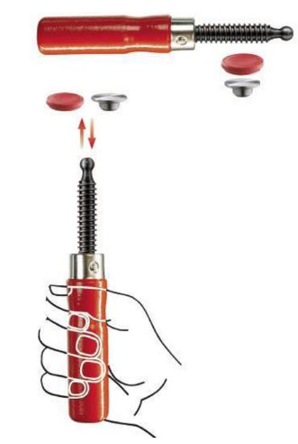 Bessey 3101389 Houten handgreep verwisselbare drukplaat