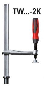 Bessey TW28-30-14-2K Spanelement voor lastafels 300/140 Kunststof greep