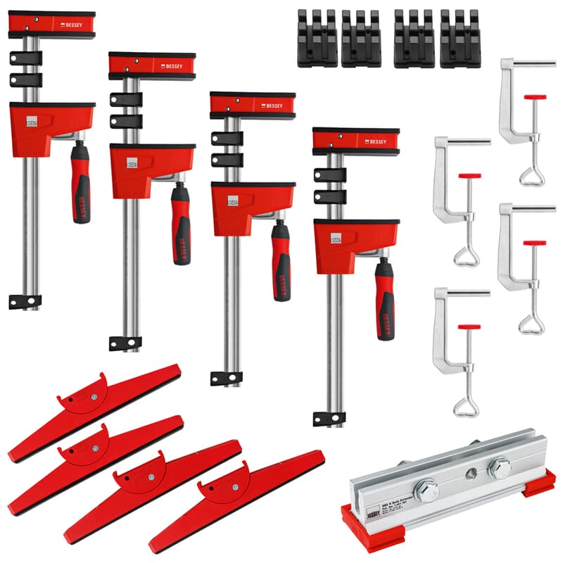 Bessey KRE-SET-A Klemmenset corpuslijmtang REVO KRE
