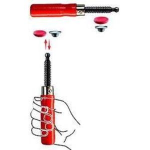 Bessey Accessoires 3101386 Houten Handgreep met Drukplaat van kwaliteitsstaal met kunststofkap voor GZ20