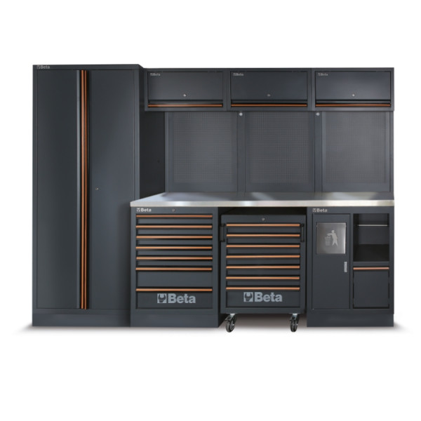 Beta 45009158 C45PRO 2.0 X/268UT Werkplaatsinrichting C45PRO 2.0 X met assortiment BW 5945/2023