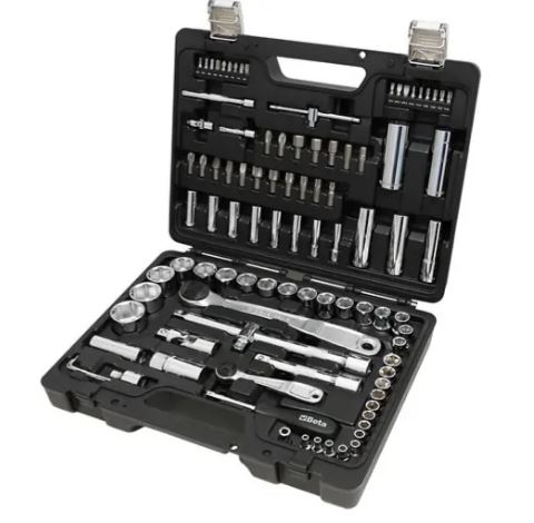 Beta 009036098 BW 903E/C98 Dopsleutelset 1/4 - 1/2" 6-kant Metrisch 10-32 mm 98-delig