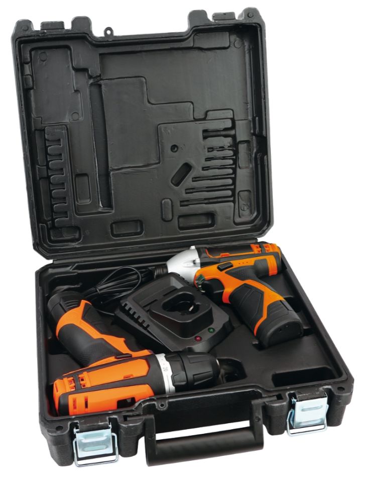 Beta 019720010 1972/K12V-Set Accuboor + Slagschroevendraaier 12V