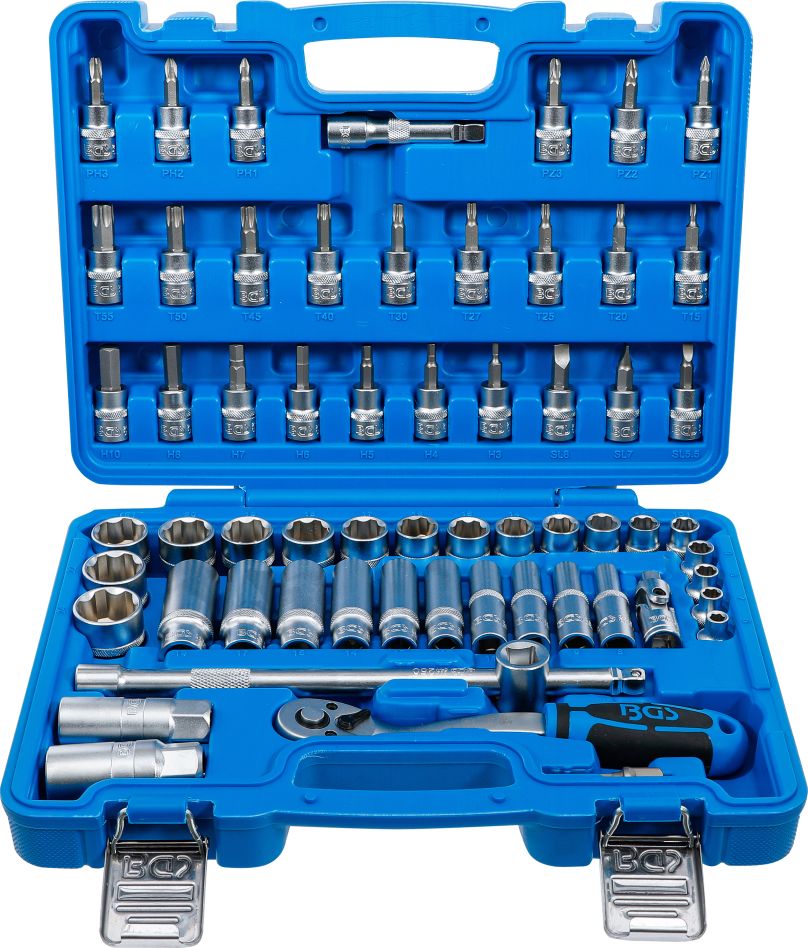 BGS 2229 Dopsleutelset 10 mm (3/8") 61-delig