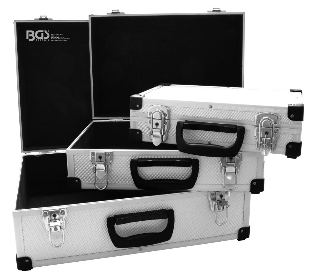 BGS 3307 Aluminium kofferset 3-delig,