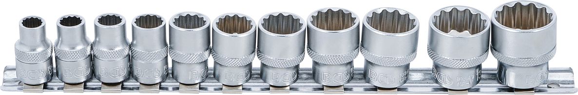 BGS 9112 Dopsleutelset, twaalfkant 10 mm (3/8") inches 11-delig