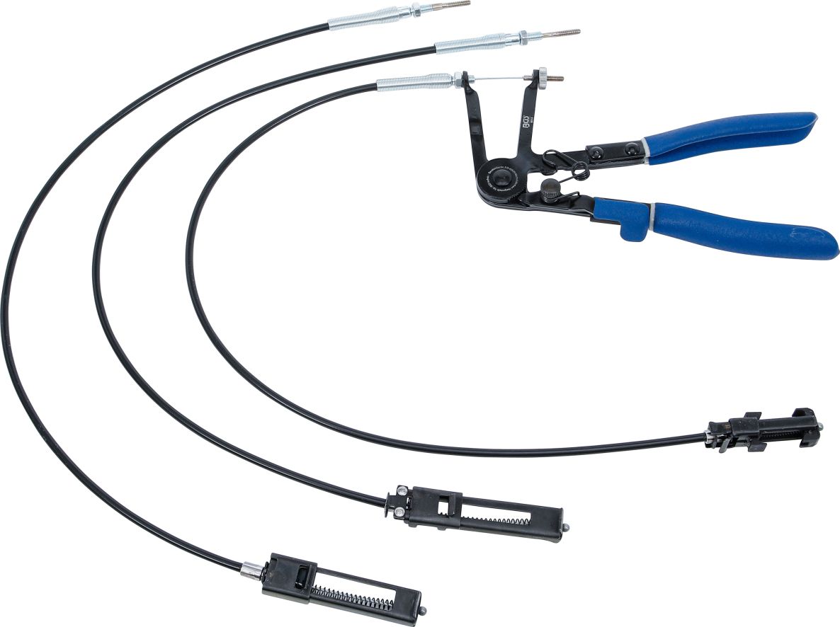 BGS 9815 Slangklemtang met verwisselbare Bowden-kabels 635 - 670 mm