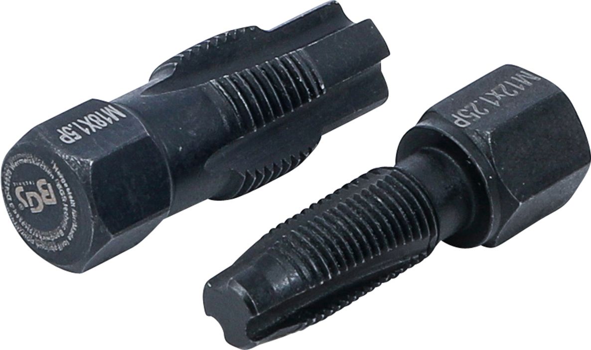 BGS 65591 Schroefdraad reparatieset voor Lambdasonde M18 x 1,5 mm M12 x 1,25 mm 2-delig
