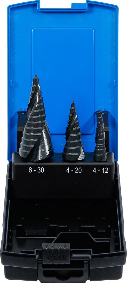 BGS 1945 Trappenboor Ø 4 - 30 mm 3-delig