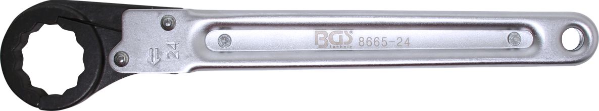 BGS 8665-24 Ratel leidingsleutel 24 mm