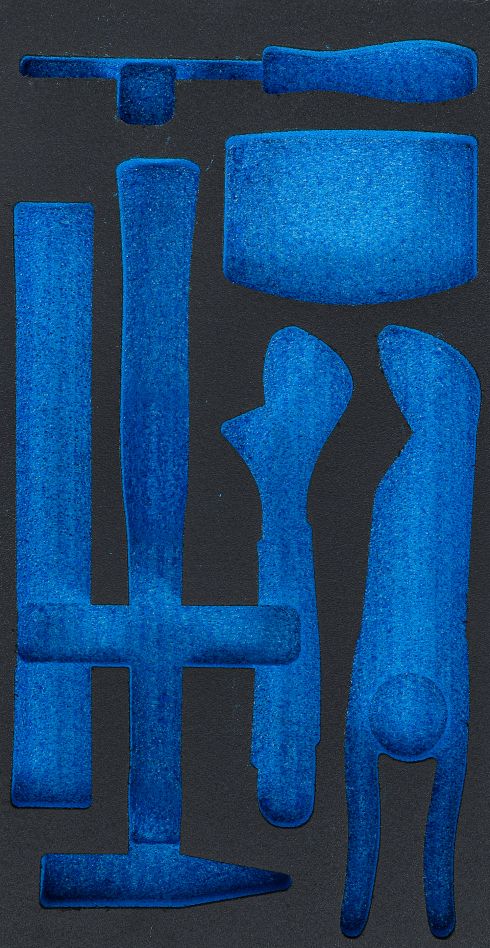 BGS 2002-6 Koffer inlegmodule voor BGS 2002 leeg voor BGS 2002-9