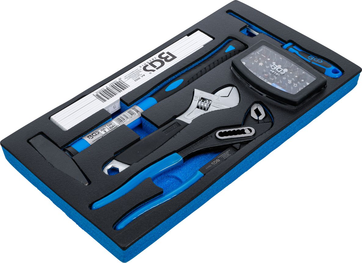 BGS 2002-9 Koffer inlegmodule voor BGS 2002 Handgereedschappen- en bitset 37-delig